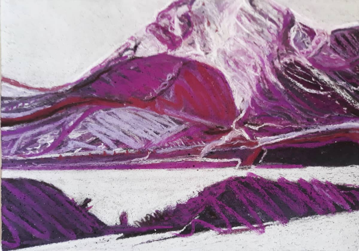 Knockan Crag, purple snow Sigrid Shone