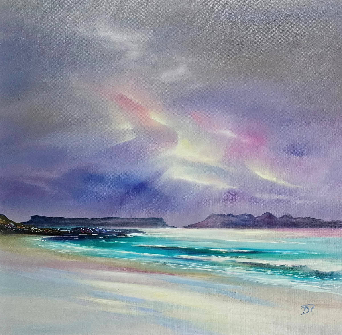 Light Fall over Camusdarach Douglas Roulston