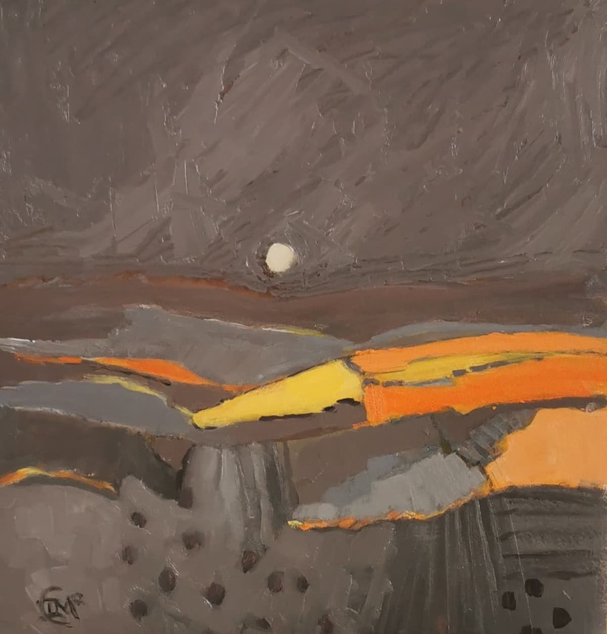 Moonlit Fields Irene McCann PAI