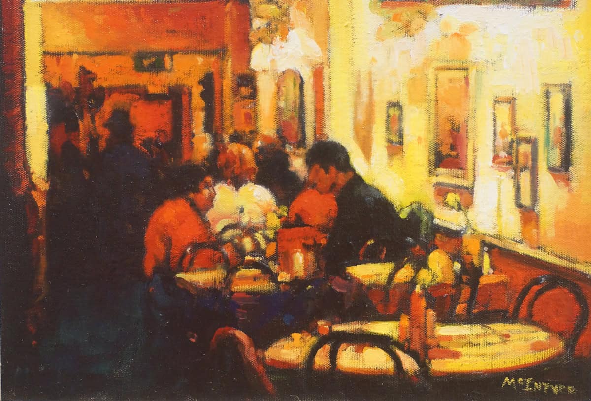 Study for The Red Cafe, London Joe McIntyre