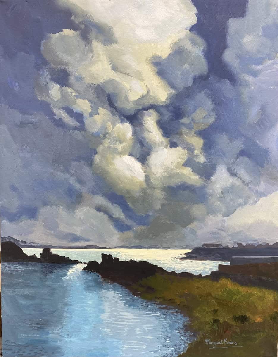 Clouds & Rocks, Easdale Margaret Evans